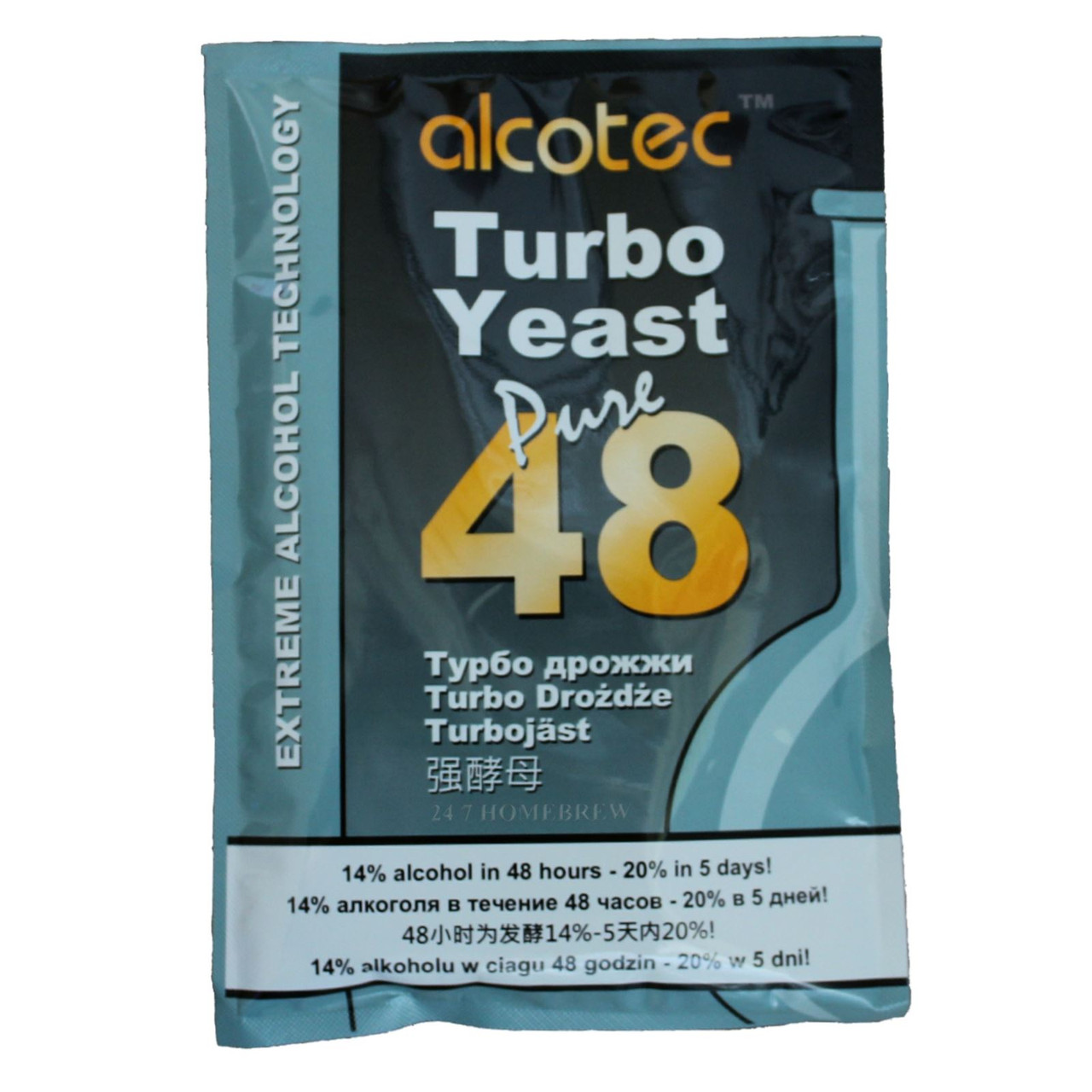 Alcotec 48 Pure Turbo Yeast 25L