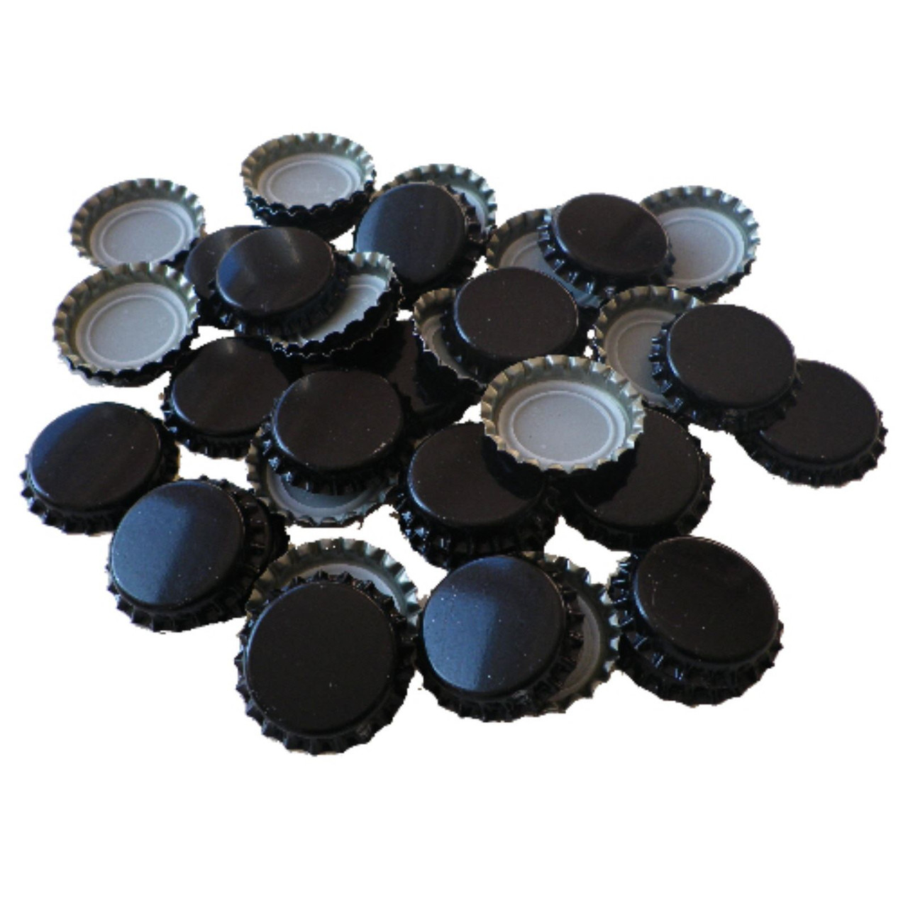 Crown Caps BLACK 40 pack