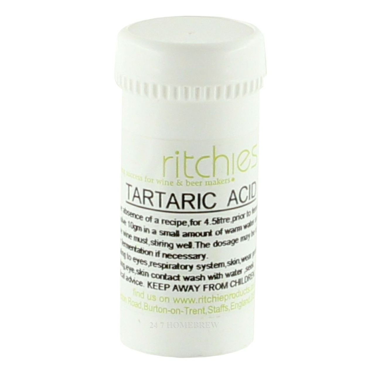 Ritchies Tartaric Acid 50g