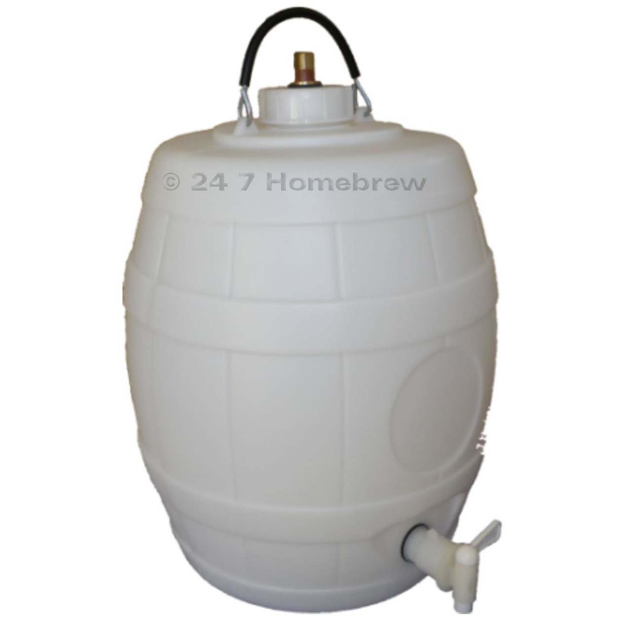 Pressure Barrel/Keg with Pin Valve Cap for 8g bulbs - 23L/5Gal