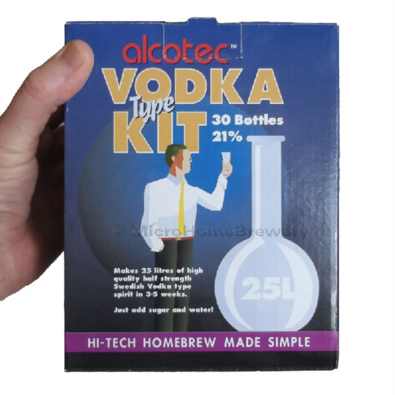 Alcotec Vodka Type Spirit Kit 21 25l 24 7 Homebrew
