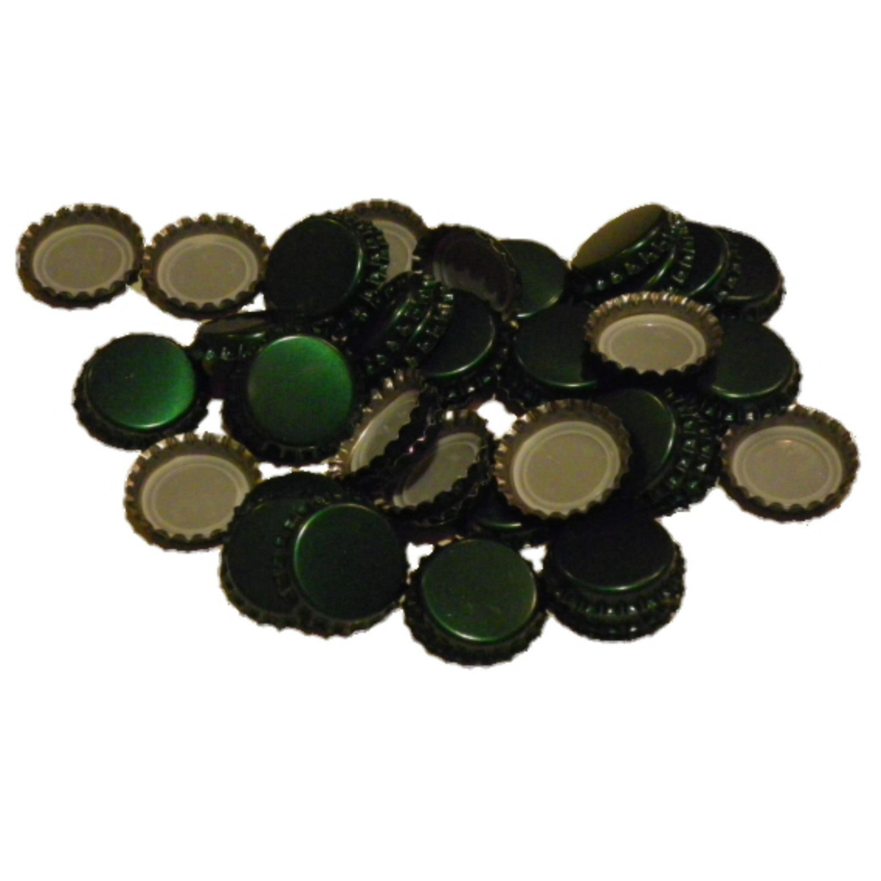 Crown Caps GREEN 40 pack