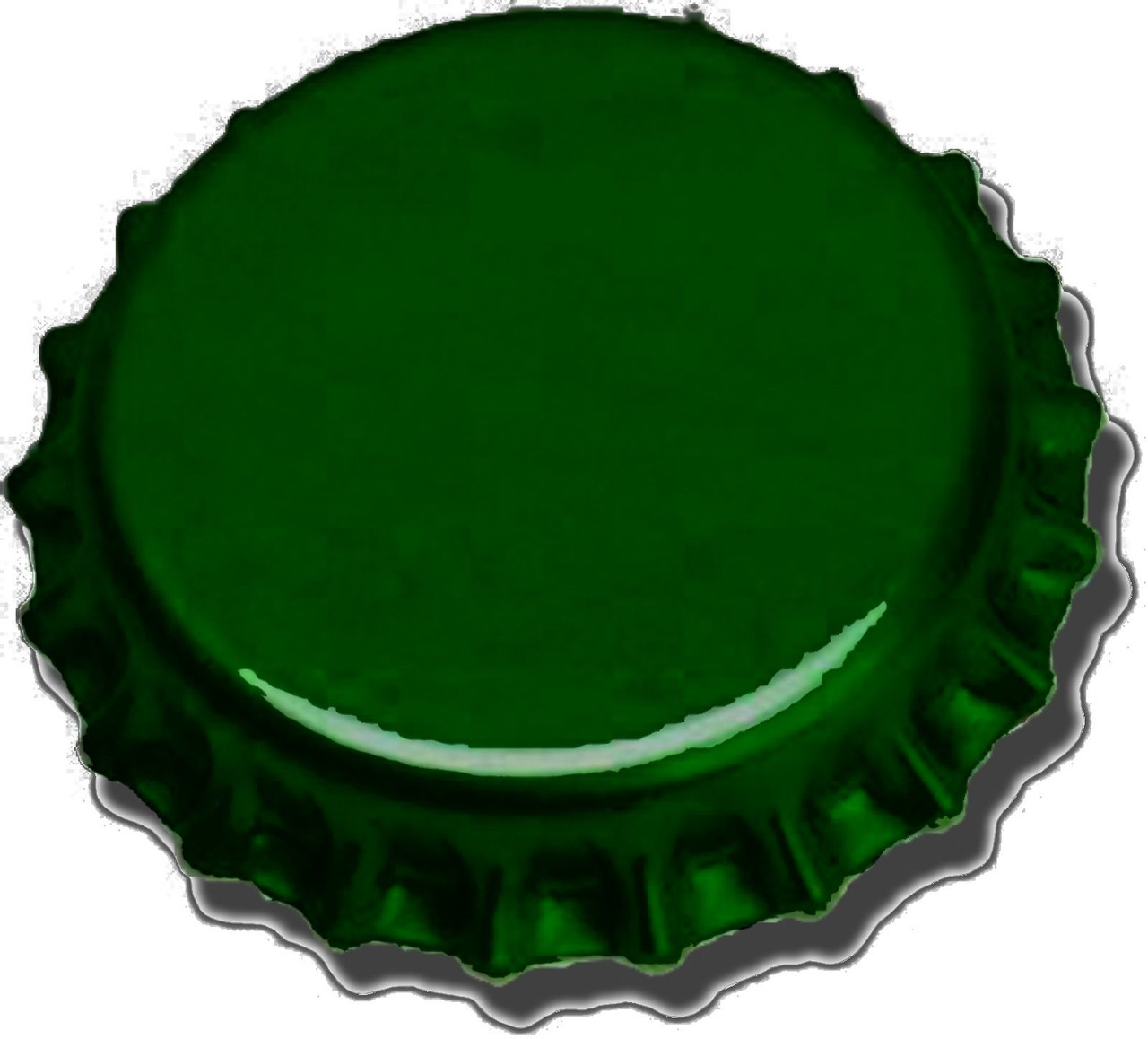 Crown Caps GREEN 40 pack
