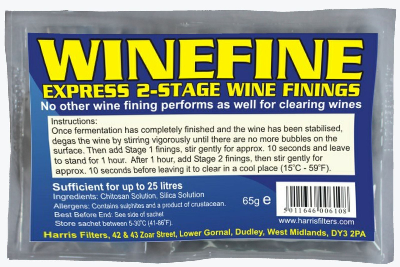 Harris WineFine 24hr Express Wine Fining