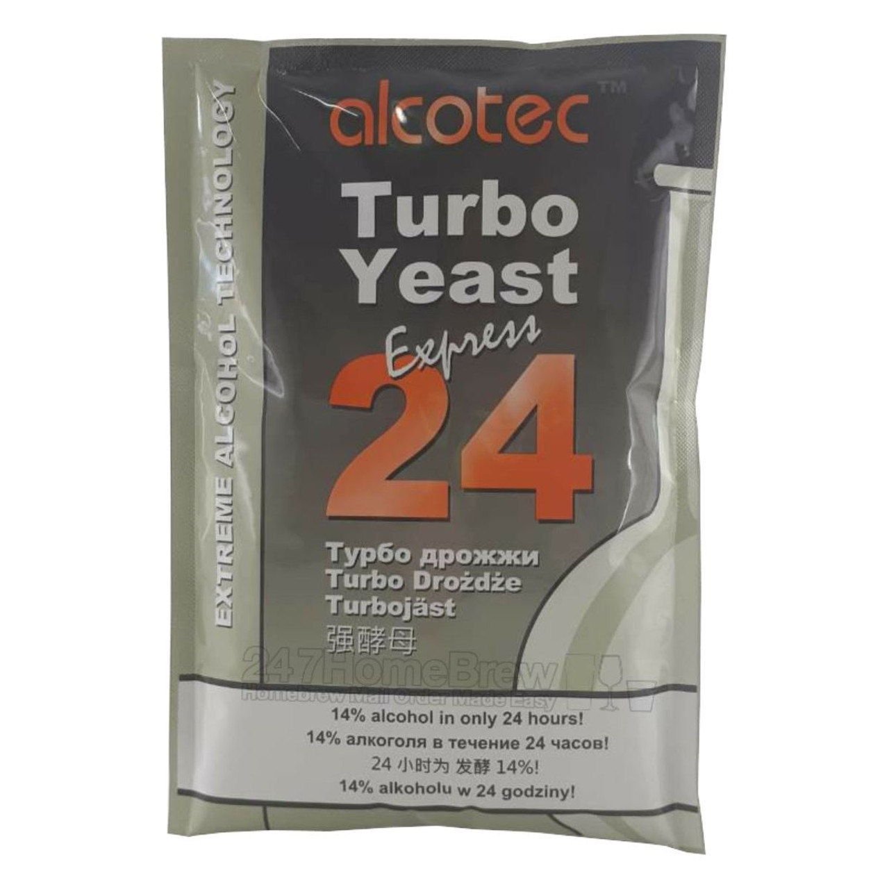 Alcotec 24 Turbo Yeast, TurboKlar & Liquid Carbon