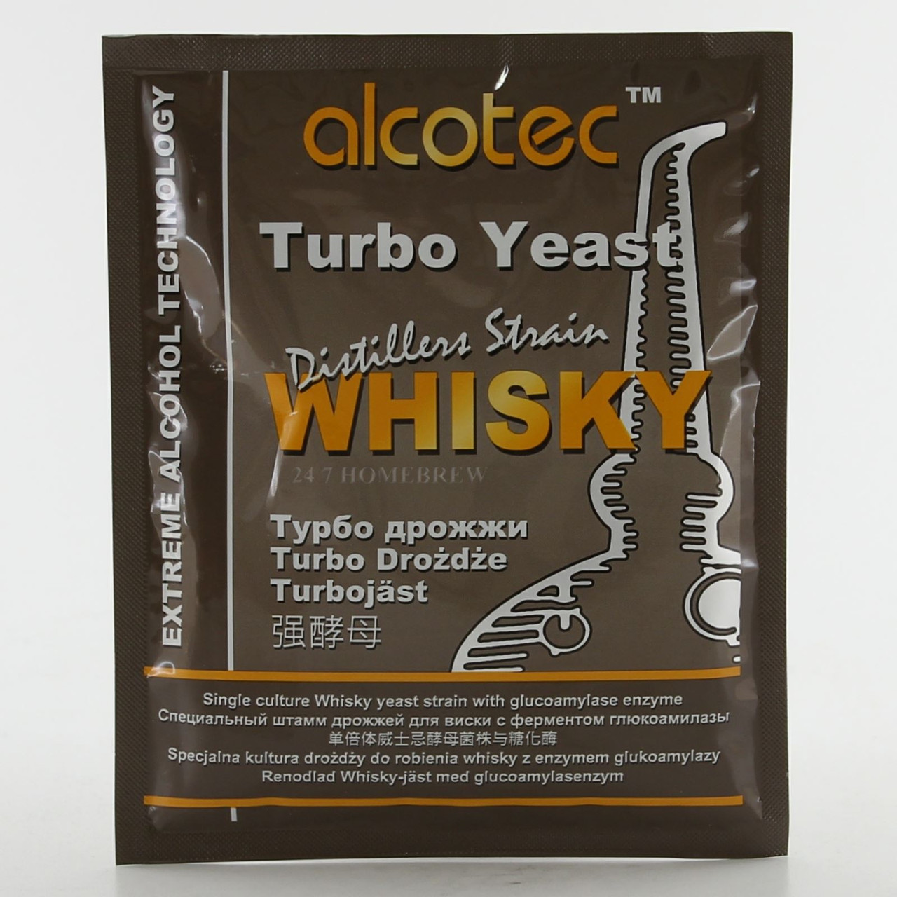 Alcotec Distillers Yeast Whisky with Glucoamylase 25L