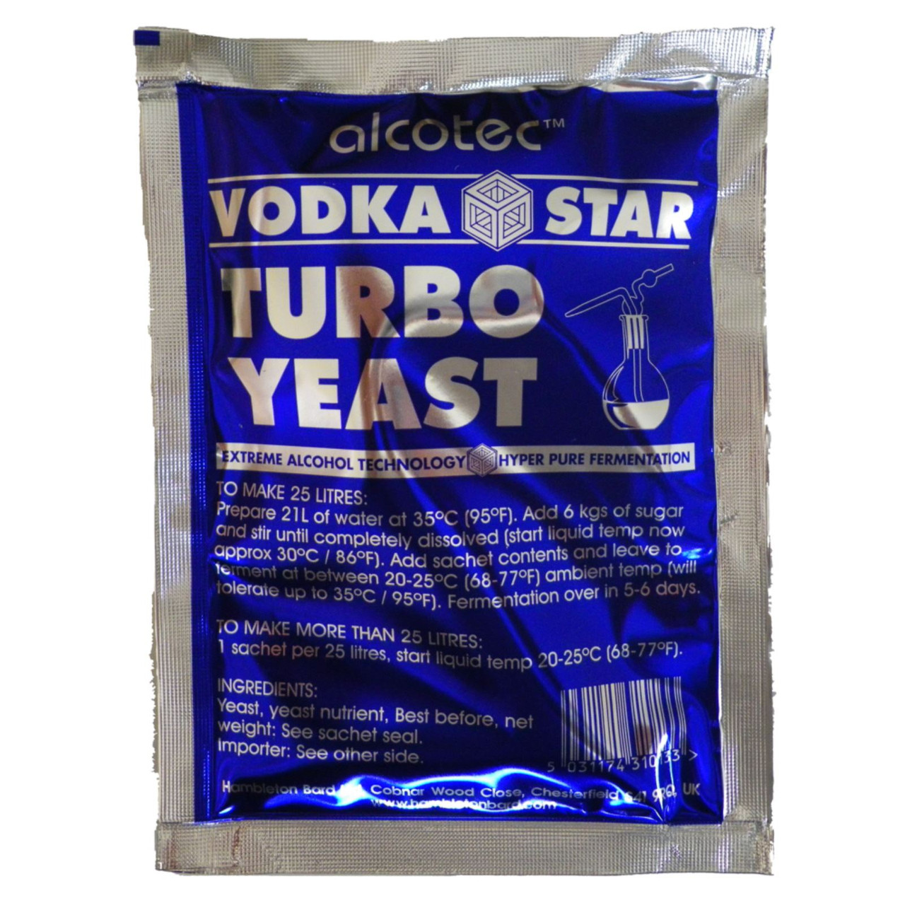 Alcotec Vodka Star, TurboKlar & Liquid Carbon
