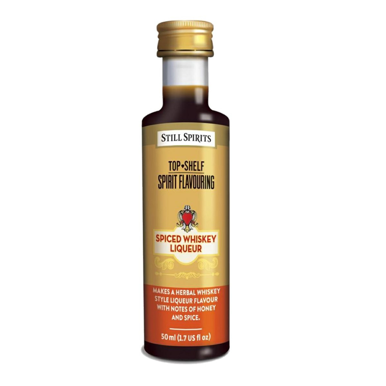 Top Shelf Spiced Whiskey Liqueur with Base B