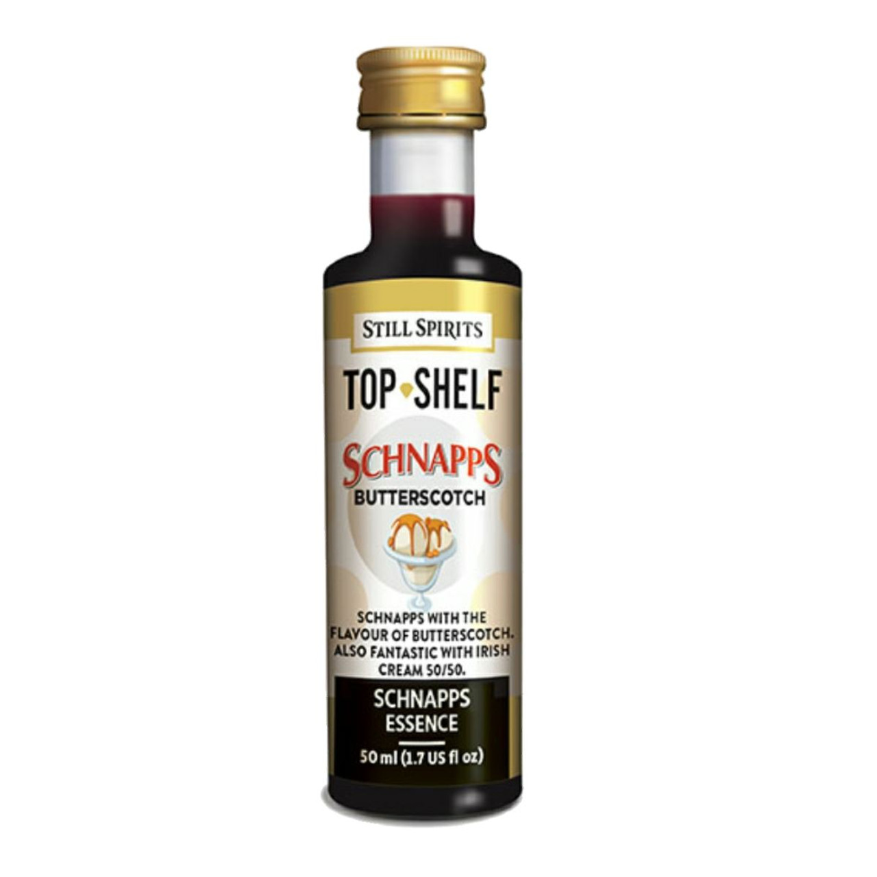 Top Shelf Butterscotch Schnapps with Schnapps Base