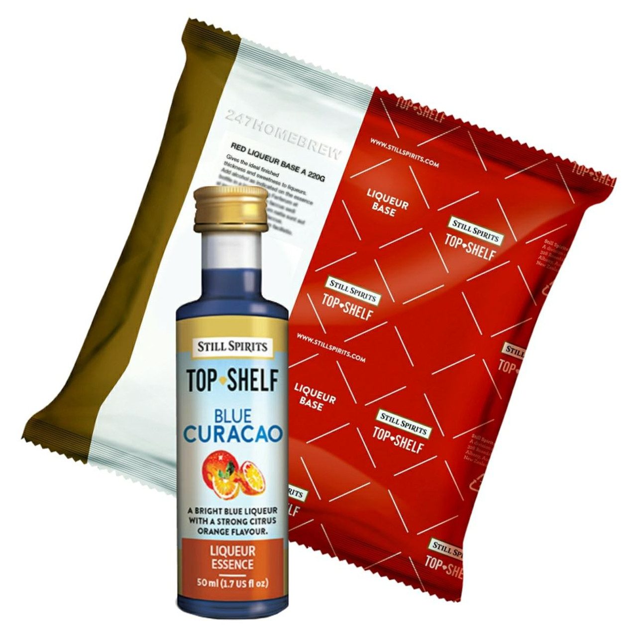 Top Shelf Blue Curacao with Base A