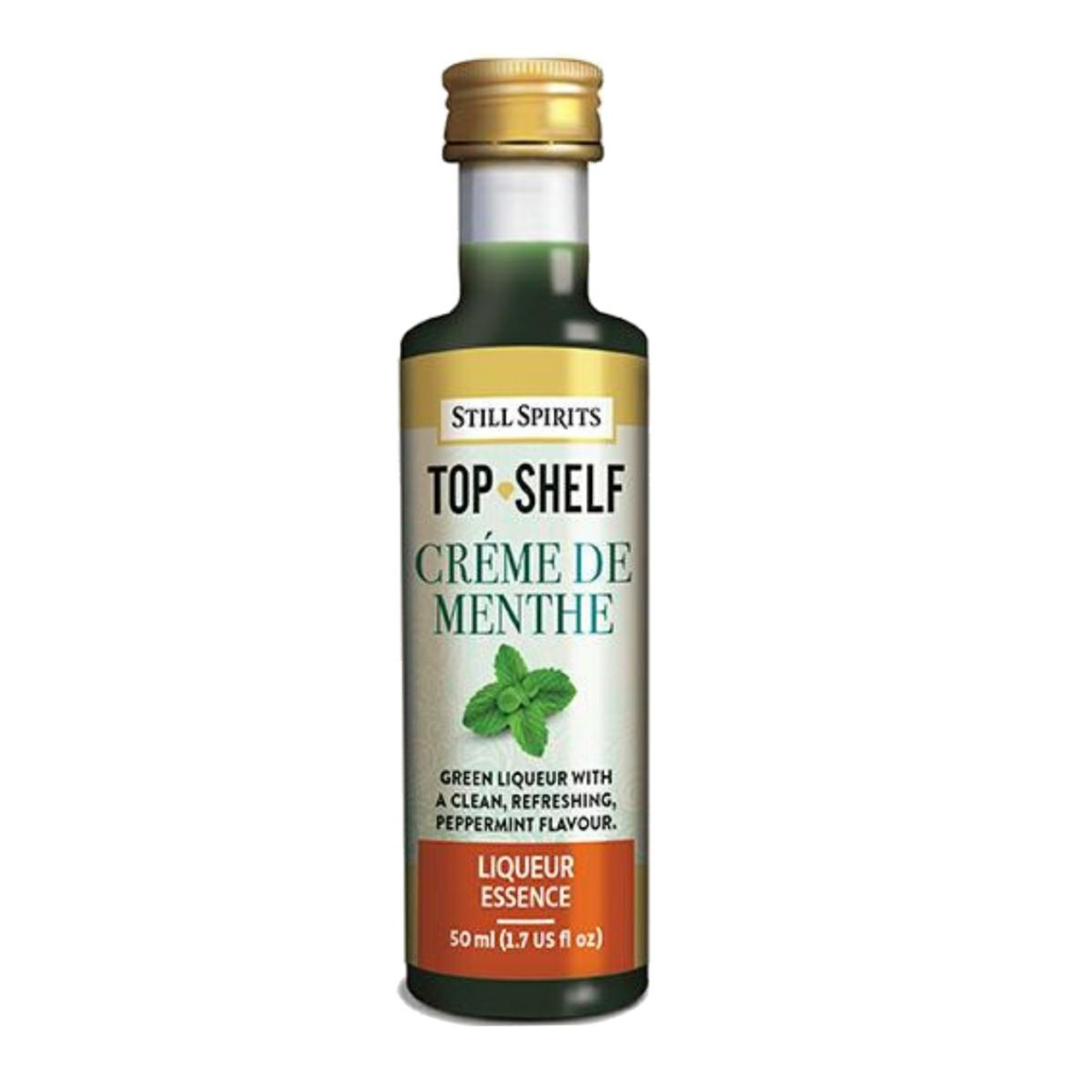 Top Shelf Creme de Menthe with Base A