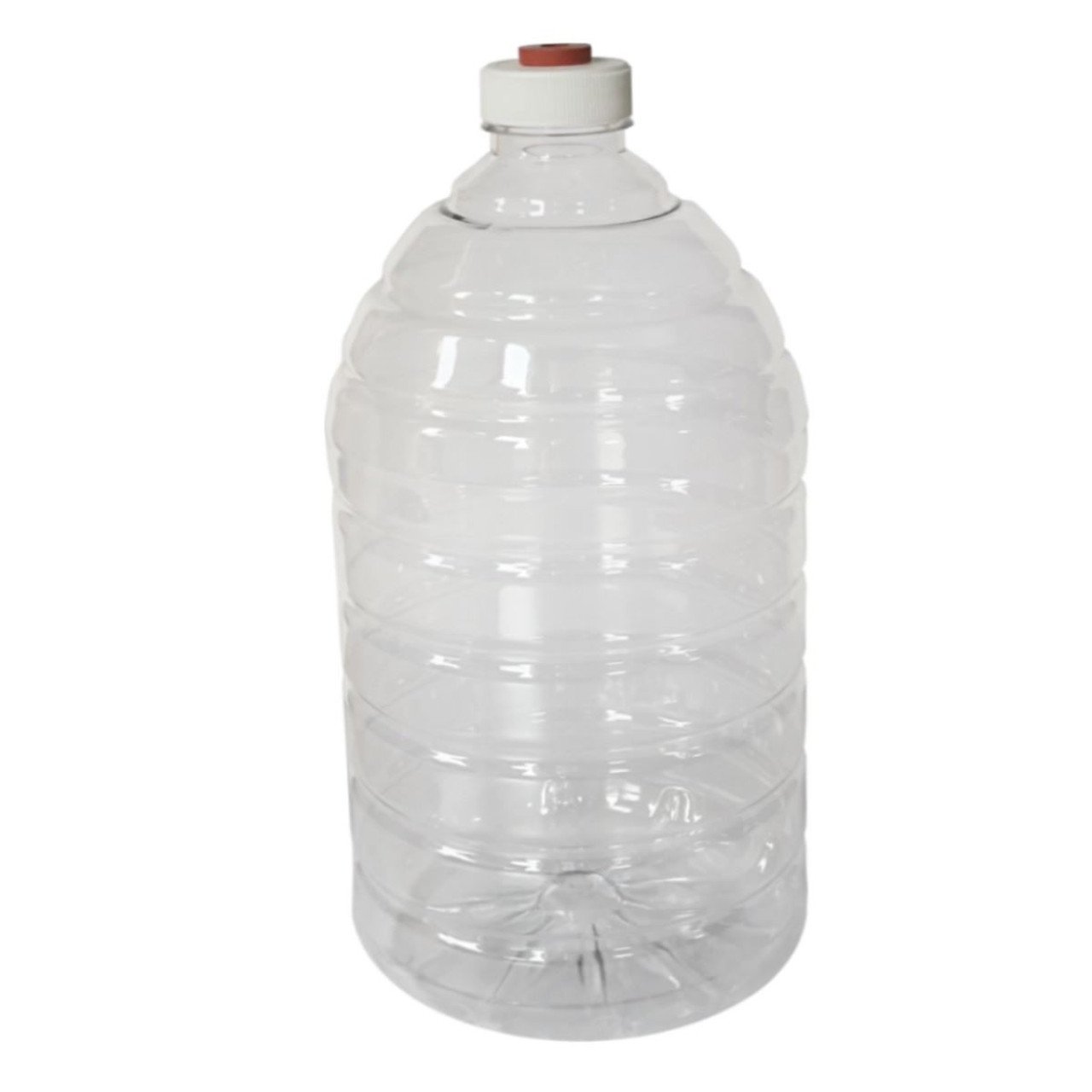 PET Demijohn 4.5L 1 Gallon Heavy Duty PET with drilled Cap, Grommet & Bubbler PET Demijohn 4.5L 1 Gallon Heavy Duty PET with drilled Cap, Grommet & Bubbler