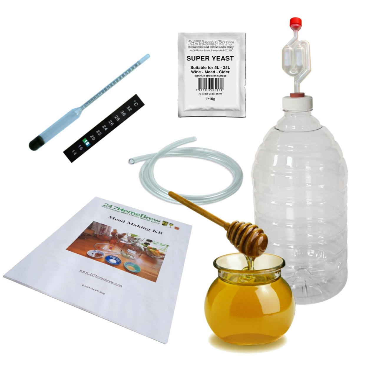 1 Gallon Nano-Meadery  One Gallon Deluxe Kit – Home Brew Stuff