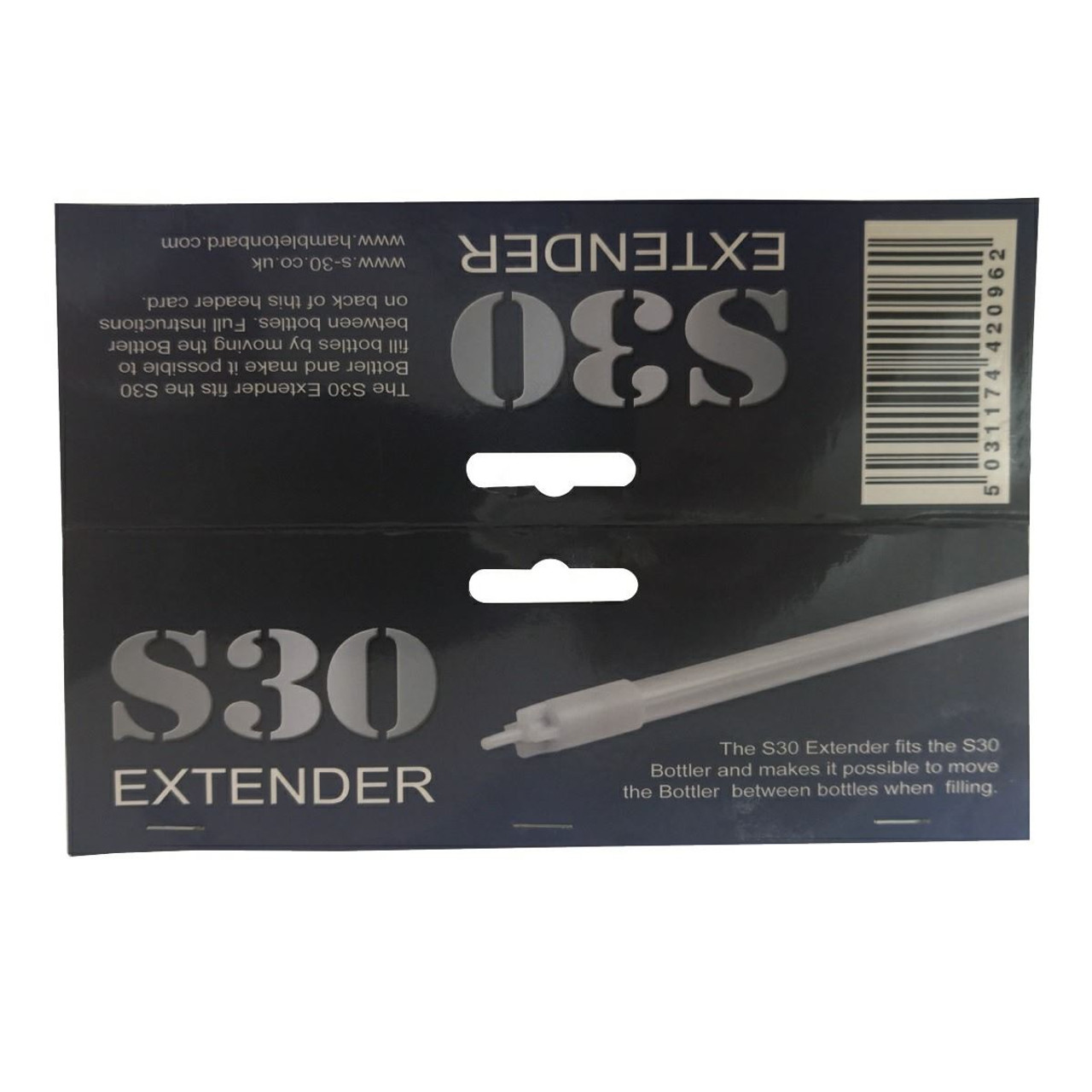 S30 Extender Tube for S30 Easy Auto Bottler Stick Bottle Filler