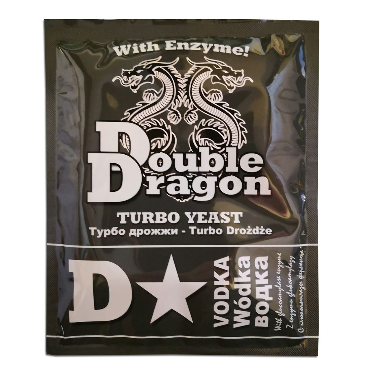 Double Dragon D Star Turbo Yeast 25L Extreme Purity Homebrew Vodka Wash Moonshine