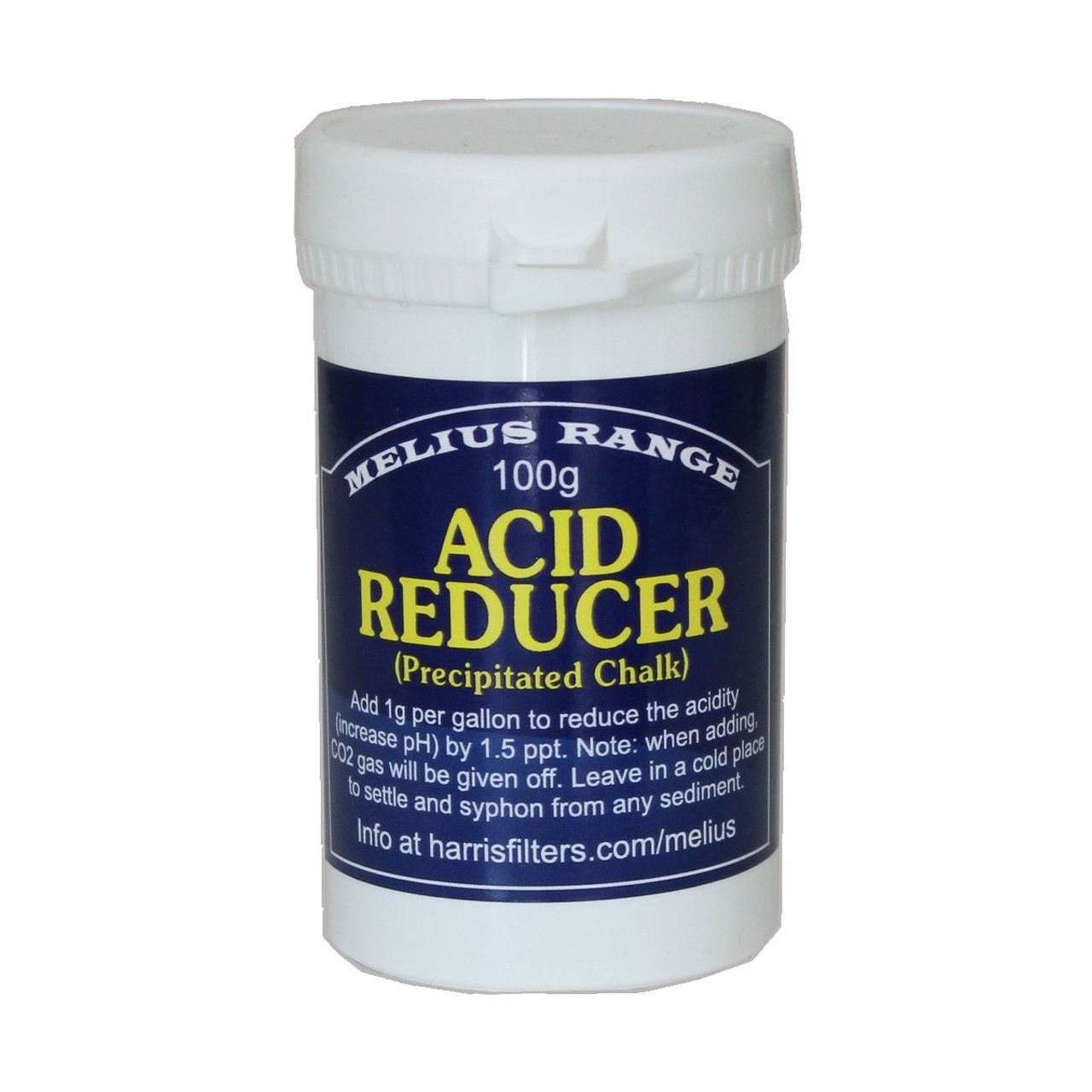 Precipitated Chalk Acid Reducer 100g Calcium Carbonate