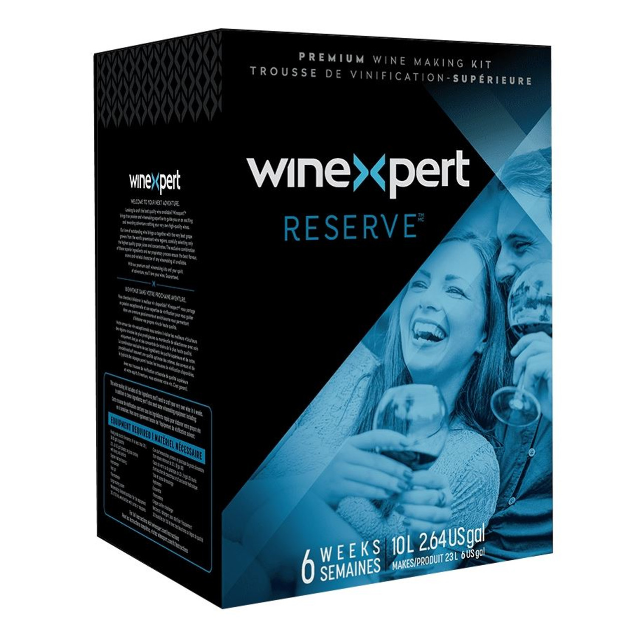 WineXpert Reserve Australian Cabernet Shiraz 10L Premium Kit Red 23L 30 Bottle