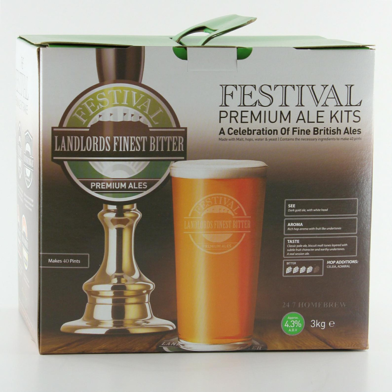Festival Premium Ale Landlords Finest Bitter 3kg Liquid Malt Extract
