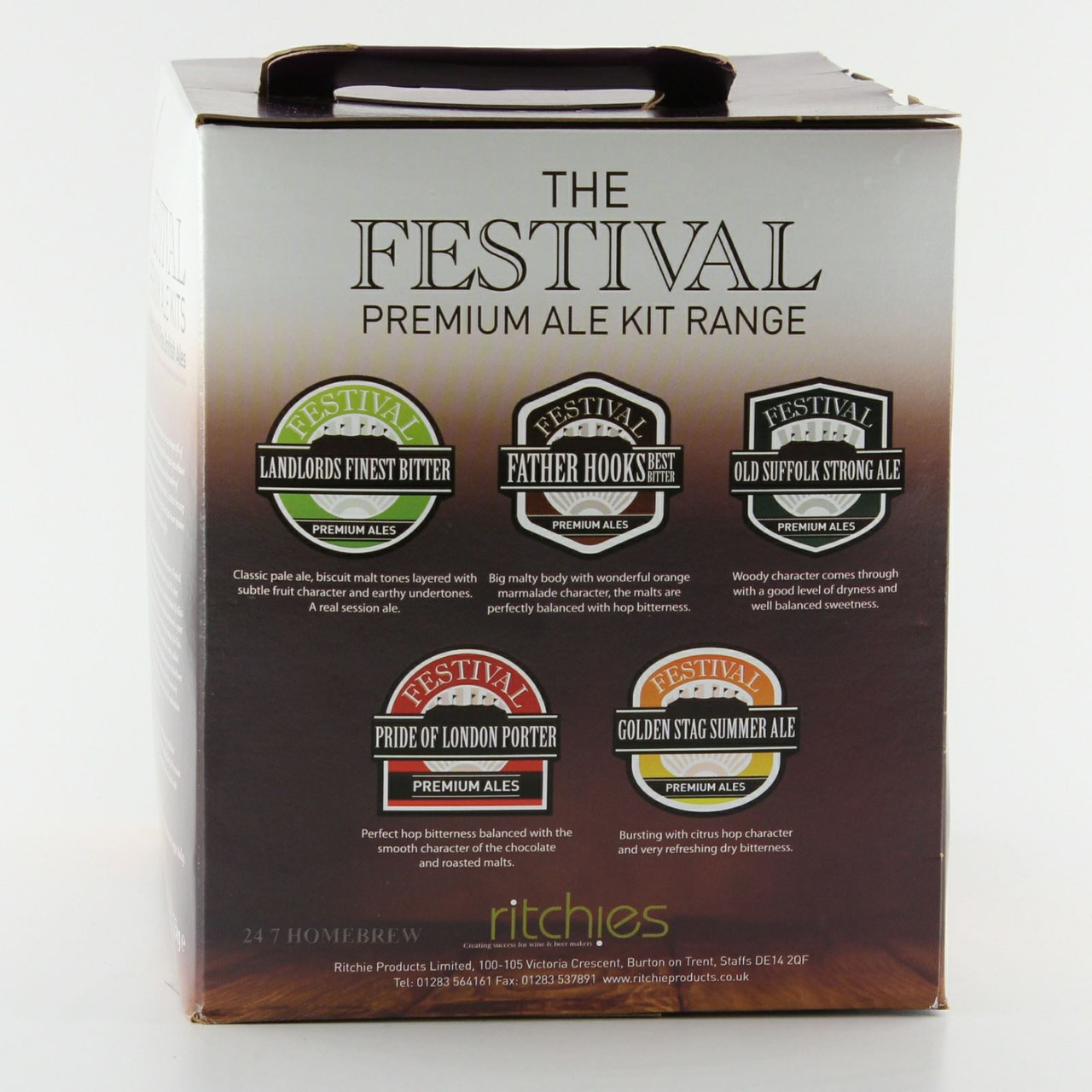 Festival Premium Ale Pilgrims Hope Dark Bitter 3.5kg Liquid Malt Extract