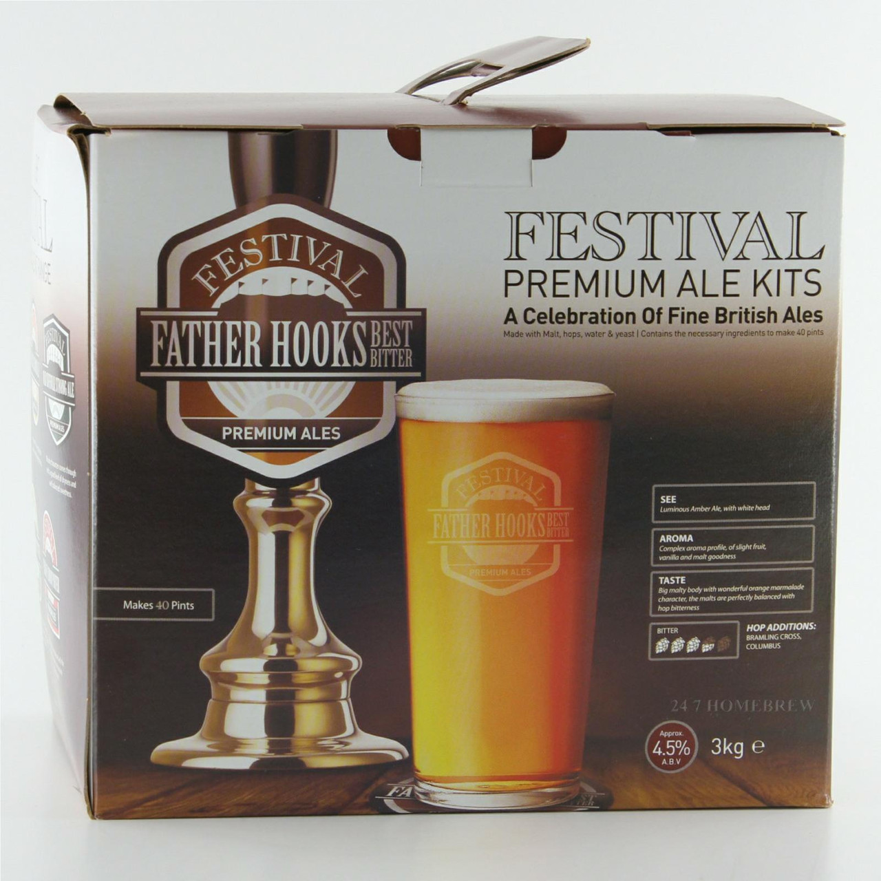 Festival Premium Ale Father Hooks Best Bitter 3kg Liquid Malt Extract