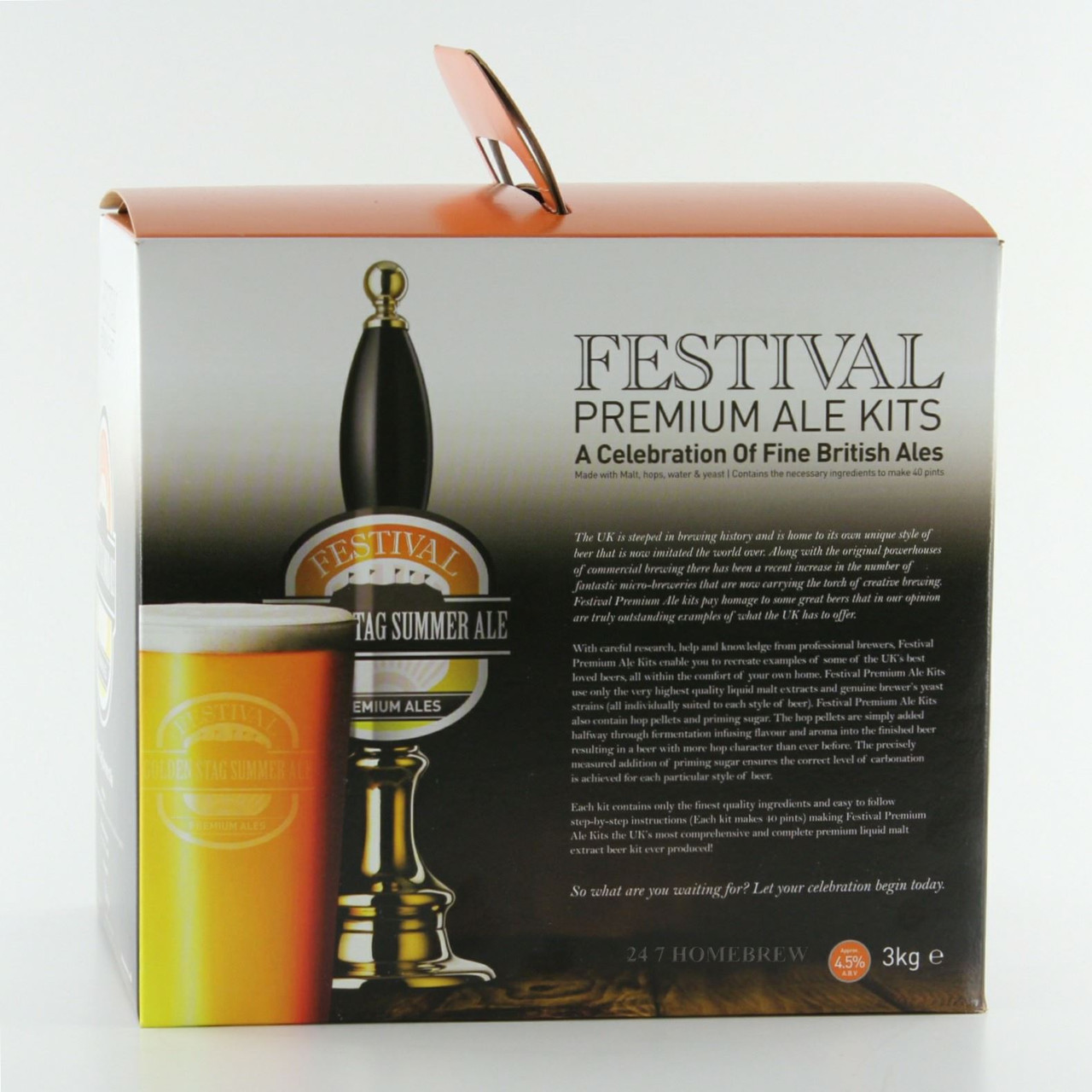 Festival Premium Ale Golden Stag Golden Ale 4.5kg Liquid Malt Extract
