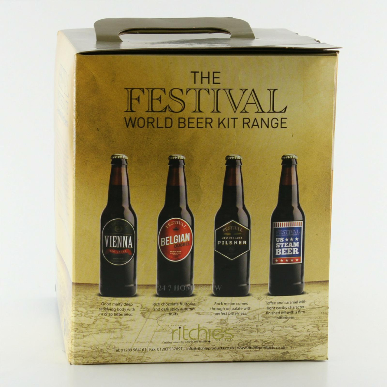 Festival World Beers Belgian Pale Ale 3.6kg Liquid Malt Extract