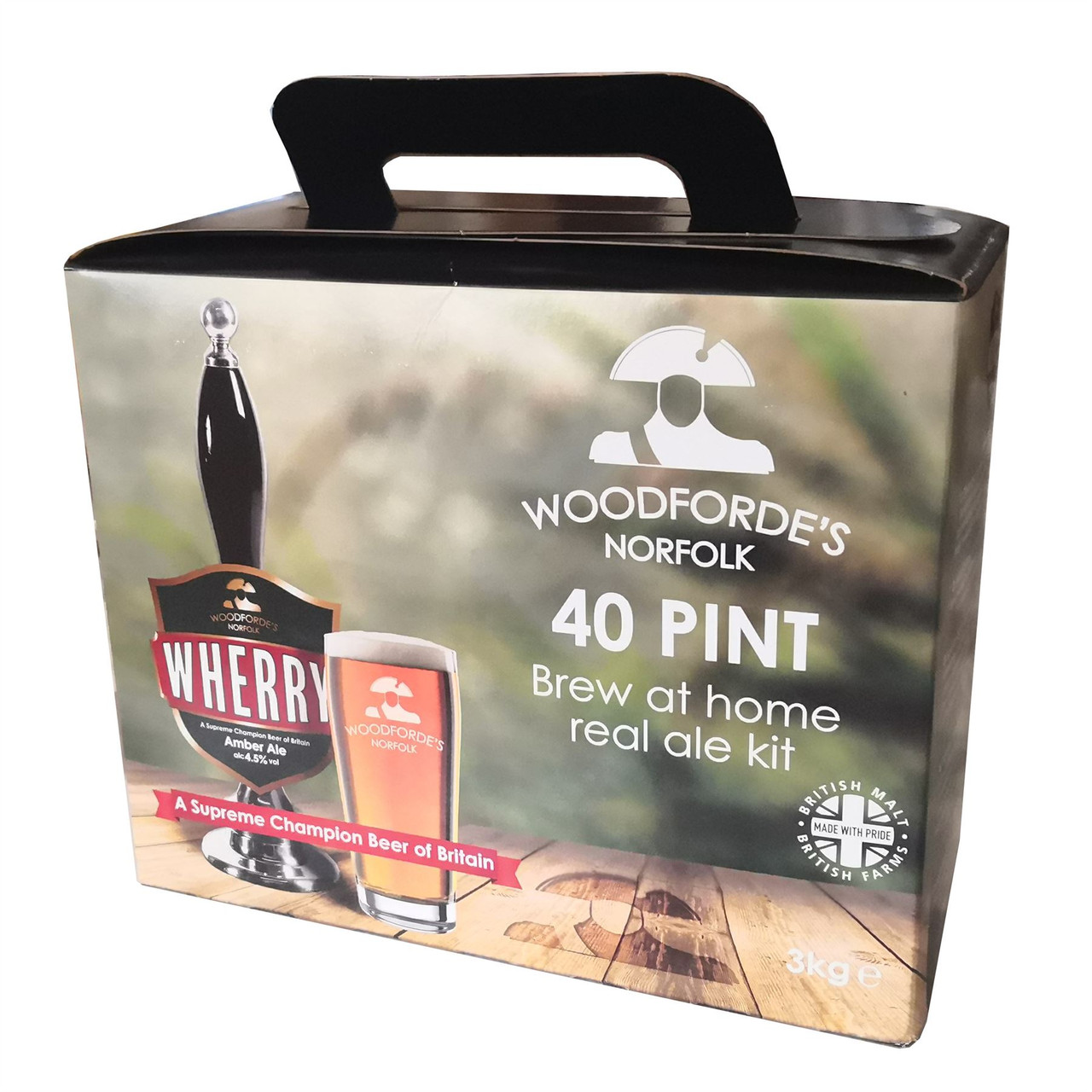 Woodfordes Wherry Bitter 3kg 40 pints - Home brew Beer Making Kit