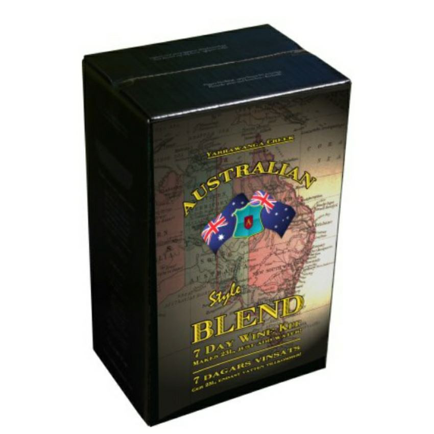 Australian Blend Merlot Wine Kit 23L Homebrew Red Winemaking No Sugar