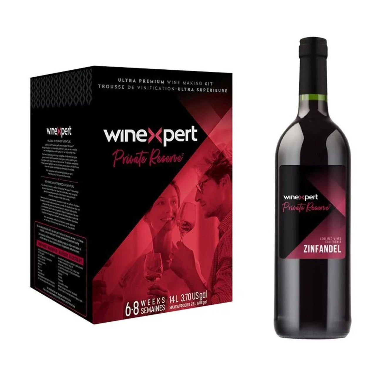 Winexpert Private Reserve California Lodi Old Vines Zinfandel 14L Red Wine Kit