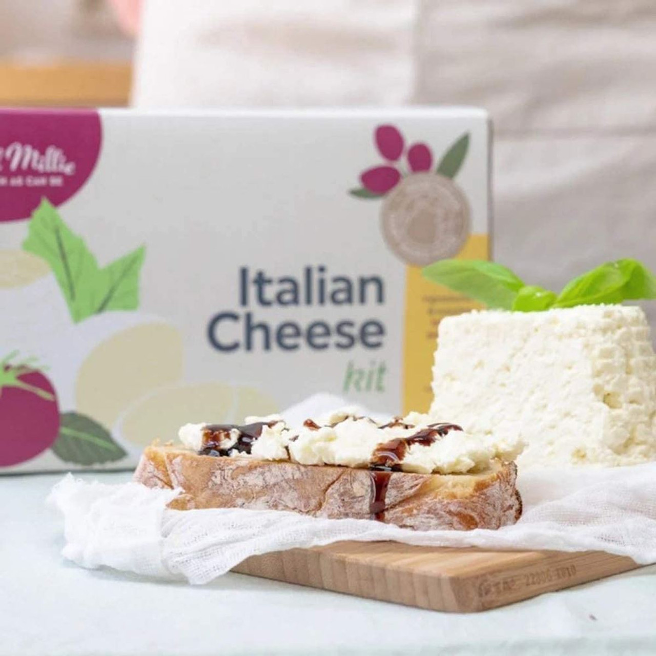 Mad Millie Complete Italian Cheese Making Kit Makes up to 6kg 13lb Just add milk