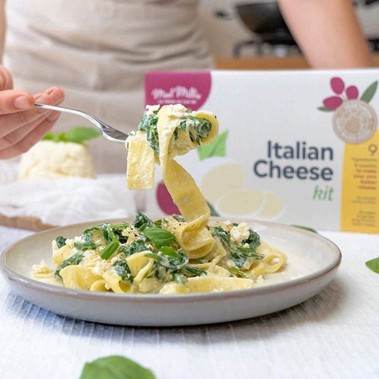 Mad Millie Complete Italian Cheese Making Kit Makes up to 6kg 13lb Just add milk