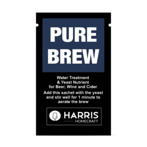 Harris Pure Brew for 1 brew Nutrient And Water Treatment For Beer Wine And Cider