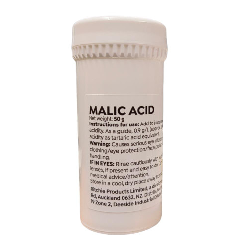 Ritchies Malic Acid 50g BBE 03/2024