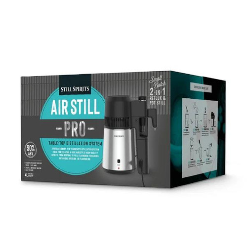 Still Spirits Air Still Pro Complete UK 220v with a pre-packed reflux column