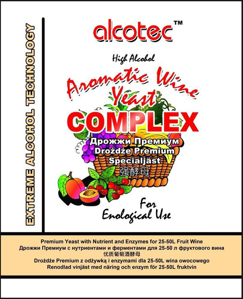Alcotec Aromatic Turbo Wine Yeast Complex