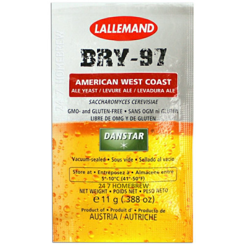 Danstar BRY-97 Ale Yeast 11g American West Coast Style