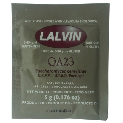 Lalvin QA23 White Wine Yeast 5g