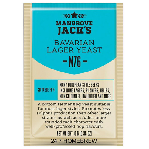 Mangrove Jacks Yeast M76 Bavarian Lager 10g