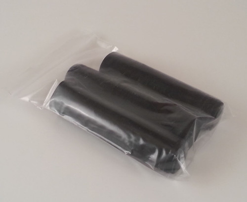 Wine Bottle Heat Shrinks Matte Black 30 Pack