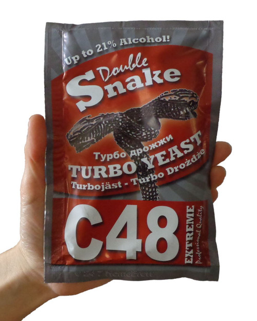 Double Snake C48 Turbo Yeast, TurboKlar & Liquid Carbon