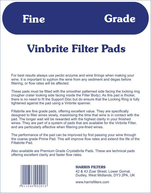 Harris FiltaBrite Filter Pads 5-pack