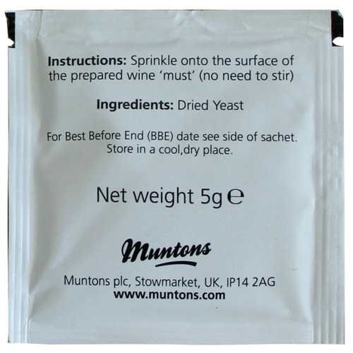 Gervin GV12 English Ale Yeast 11g for 5-23L 5 gallons Homebrew Beer Making