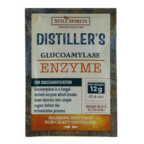 Still Spirits Distillers Glucoamylase Enzyme 12g for 25L Gluco-Amylase