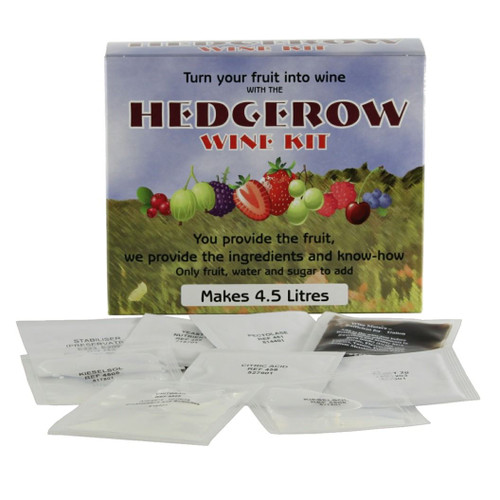 Hedgerow Fruit Wine and Liqueurs Kit 4.5L All Ingredients Plus 18 Recipes