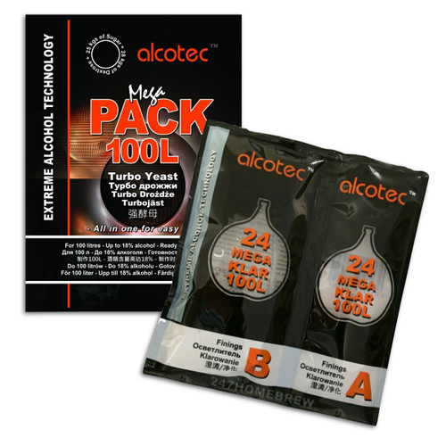 Alcotec Extra Klar 24h - Super Finings Pour Bière, Vin, Cidre (25 L) - Clarification Rapide Et Efficace - 7