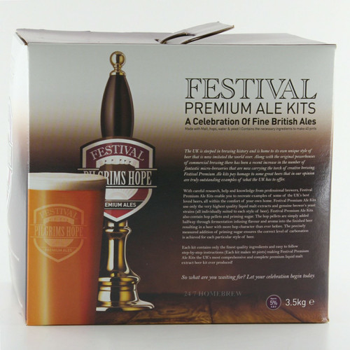 Festival Premium Ale Pilgrims Hope Dark Bitter 3.5kg Liquid Malt Extract
