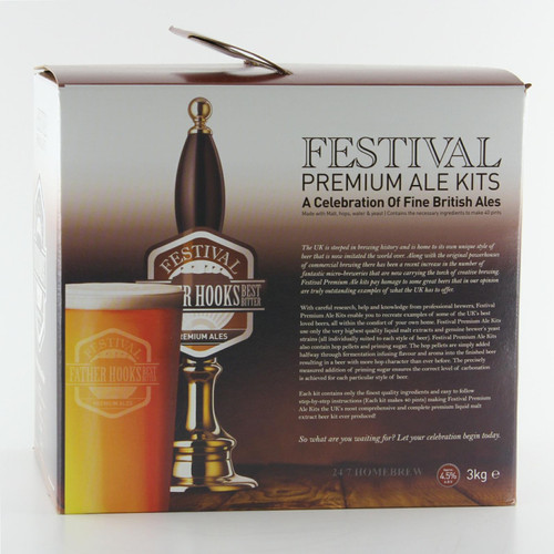 Festival Premium Ale Father Hooks Best Bitter 3kg Liquid Malt Extract