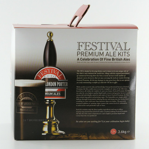Festival Premium Ale Pride Of London Porter 3.6kg Liquid Malt Extract