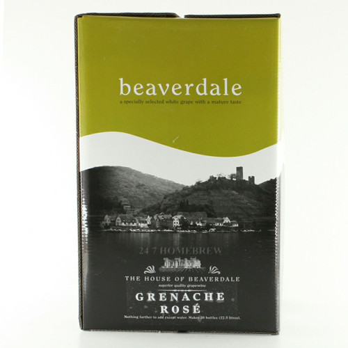 Beaverdale Grenache Rose Blush Wine Kit - 7.5kg 30 bottle 23L - just add water