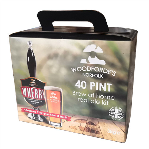 Woodfordes Wherry Bitter 3kg 40 pints - Home brew Beer Making Kit